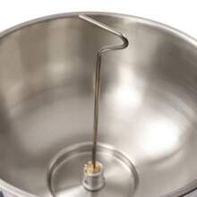 18*18*48cm Electric Milk Cream Centrifugal Separator Make Cream Butter Milkshake Separator For Separating Milk, Goat Milk, Horse Milk - Silver and Red - View 11