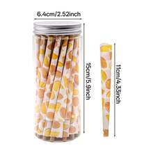 50pcs Fruit Flavored Pre-Rolled Paper Cones - Vibrant Classic Rolling Papers With Tip, 110mm Large Pre-Rolled Cones, Suitable For Standard Grinders, Flavorful Papers, Burn Evenly And Slowly, Colorful Accessory Design, Ideal For Holiday Gifts, Birthday Gifts, Christmas - Multicolor - View 3