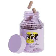 Miriyalyad Lemme Purr Vaginal Probiotics For Women - Promotes PH Balance, Healthy Vaginal Odor & Urinary Tract Health W/Lactobacillus Blend, Clinically Tested Strains, Pineapple & Vitamin C - 60 Veggie Capsules - 1PCS - View 3