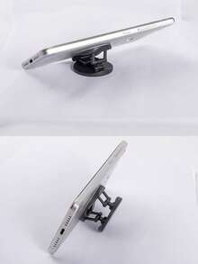 1/5pcs Customized Picture/Text/Logo Portable Adjustable Foldable Air Cushion Phone Holder, Suitable For Advertising Gifts, Presents For Family And Friends