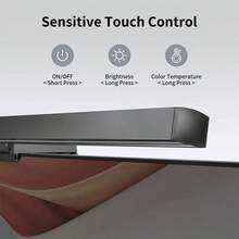 Luz Do Monitor 50Cm Do Computador Desktop Pc Tela Led 3 Cor - 5W - Visão 5