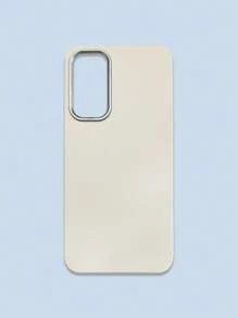 极简时尚白色、灰色、黑色仿皮纹理手机壳，防指纹、防水、防汗，超薄柔软触感，手机保护套，兼容三星、 17 Pro Max、13/14/15/16/16 Plus/16 Pro Max - 白色 - 查看 58