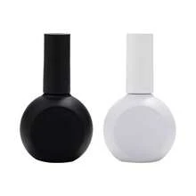 1pc Refillable Empty Glass Nail Polish Bottle With Brush, Suitable For Foundation, Concealer And Other Cosmetic Containers, Convenient For Carrying Out, Applicable For Nail Salons And DIY Nail Art Projects, Easy To Apply And Store Nail Polish And Gel - Multicolor - View 8
