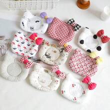 1 pièce Tapis de tasse en tissu imprimé avec chat mignon de dessin animé, dessous de verre isolant thermique, tapis de tasse à thé, set de table, idéal pour la décoration de table et la protection des tasses, convient pour la cuisine et la décoration de la maison, parfait pour les fêtes, la cuisine, la salle à manger, la décoration, les arrière-plans photographiques et la décoration de table - Multicolore - Voir 2