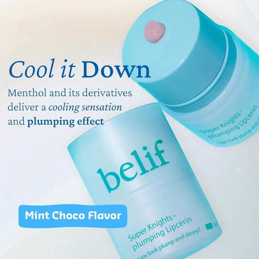 Plumping Lip Butter Balm With Hyaluronic Acid & Vitamin C – Hydrating K-Beauty Lip Moisturizer For Smooth Texture & Lip Volume – Belif Super Knights Lipcerin - 彩色 - 查看 1