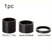 Dystans przedniego widelca do roweru górskiego szosowego z włókna węglowego 3/5/10/15/20 mm