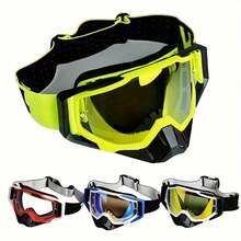 High Quanlity Motorcycle Glasses Goggles Motocross Goggles Helmet MX Moto Dirt Bike ATV Ski Outdoor Sports Glass Scooter Googles - BBE-blue - View 1