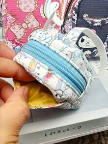 حقيبة عملة بطراز سانريو، حقيبة سلسلة مفاتيح، حافظة سماعات الرأس، حقيبة ظهر صغيرة