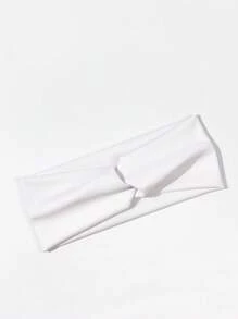 Women Bandana 4pcs Women Yoga Headband, Thick Stretchy Bohemian Solid Color & Leopard Printed Headwraps, Soft & Absorbent For Sports Fashion Hair Accessories Classic Hair Bands, Hairband Fall Winter For Vacation Outfits Woman