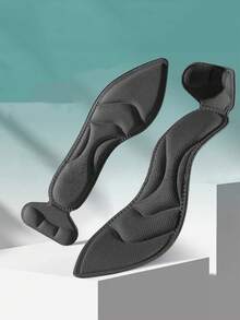 1 双女士 5D 缓震鞋垫，柔软、减震、吸湿排汗，舒适全长，适用于高跟鞋、运动鞋、休闲鞋，也是馈赠佳品。 - 黑色 - 查看 3