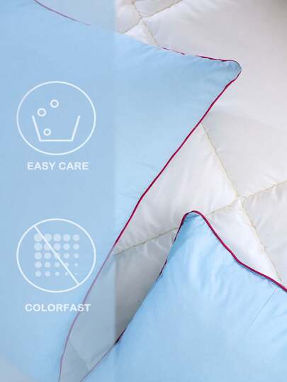 1pc Hotel Home Bed Pillow, Luxe Quality, Made Premium Zachte Feather Alternative Filling, Com Tafel High Elasticity Pillows, Bedroom, Guest Room, Dorm Room (45 66cm 1/ Set) view 4