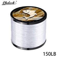 chelesh 546yds, 328yds Monofilament Nylon Fishing Line, Transparent Invisible Absorbent, Abrasion Resistant Nylon Line, Diameter 0.52mm-1.0mm, Strength 35LB-150LB, Suitable For Freshwater, Saltwater, Sea Fishing, Ideal For Long Distance Casting And Braiding Nets, Also Can Be Used For Invisible String, Beading, Strong Monofilament, Hanging Handmade DIY Decorations And Crafts.