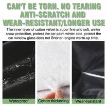 Capa de Carro Metade Cobertura Automotiva para Todas as Estações, Proteção Solar, Proteção contra Neve, Tecido Oxford (Adequado para Sedãs)