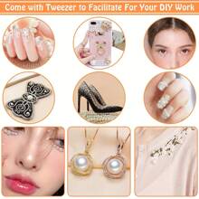 2 mm à 16 mm Perles rondes en ABS beige et blanc, cabochons de perles à moitié plats à moitié ronds, convenant pour la fabrication de bijoux DIY, l'artisanat, les accessoires, les vêtements, les chaussures, les sacs, la décoration des ongles et l'artisanat