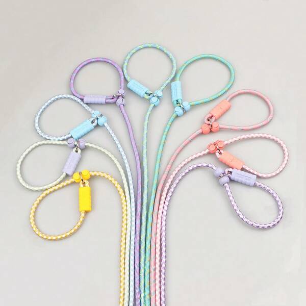 1pc, Sturdy Woven Rope, Suitable For Small And Medium-Sized As Well As Large Dogs For Outdoor Walking And Training. Dog Training Leash, Used For Training Dogs To Prevent Sudden Barking.