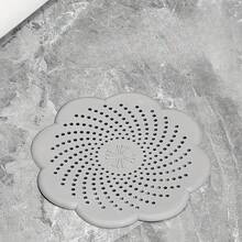 1 Stück blumenförmiger Spülbecken-Abflusssieb - Plastik Abflussschutz für Badezimmer und Dusche, verhindert Verstopfungen, fängt Haare und Schmutz auf, einfach zu reinigen