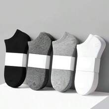 Kit 12 Pairs Of Unisex Multicolored Ankle Socks - 彩色 - 查看 1