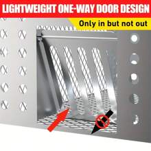 Reusable Humane Mouse Trap, Washable Catch And Release Mice Trap For Home, Kitchen And Garden