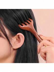 2pcs Set (Octopus Massager + Deer Horn Massage Claw) - Silver Octopus Head Massager, Steel Wire Soul Extracting Scalp Massage Claw, Deer Horn 5-Prong Scalp Natural Sandalwood Hair Therapy Massage Meridian Unisex Finger Massage Tool,Hair,Hair Tools,Hair Care,School,Back To School,Travel,Travel Essentials,Home Essentials,Spa,Massage Tool,Massage,Massager,Spa