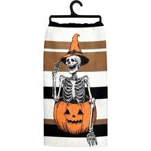 1 Set/1 Stück/2 Stücke Halloween Kürbis Schädel Muster Geschirrtücher, geeignet für Restaurants, Küchen, Badezimmer, tägliche Dekoration, tägliche Familienfeiern, Heimdekoration und bunte Haushaltsgegenstände. Sie können auch als Geschenke verwendet werden. - Verschiedenfarbig - Übersicht 11