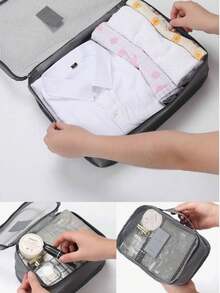 7pcs/6pcs/1pc Set Packing Cubes For Suitcases, Travel Luggage Packing Organizers, Shoe Bag, Clothing Underwear Bag, For Women & Man