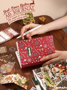 157 قطعة هدايا عيد الميلاد، مجموعة هدايا، هدايا متعددة الفئات، صندوق هدايا مختلط، صندوق أمنيات دافئة لعيد الميلاد، سلسلة عيد الميلاد، دفتر ملاحظات بغلاف صلب، لوح تذكير، ملصقات ورقية زخرفية، دفتر ورقي، دفتر ملاحظات للطلاب، صندوق هدايا متنوع. مثالي لديكورات القرطاسية ذات موضوع عيد الميلاد، مثالي للهدايا. ديكور المنزل ديكورات عيد الميلاد ديكور الغرفة الشتوي