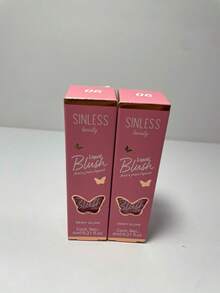 Rubor líquido maquillaje fluido, pigmentación suave y radiante, textura ligera fácil de difuminar, acabado natural para mejillas frescas, larga duración, compatible con todos los tonos de piel y estilos modernos.