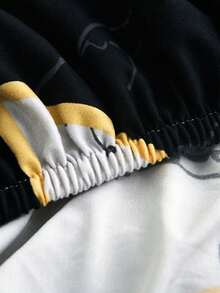 1入組幾何圖案沙發套現代撞色彈力沙發套適用於客廳 - 彩色 - 查看 8