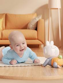 1pc Electric Baby Crawling Doll, Baby Crawling Guidance Doll, Head Lifting Practice, Educational Developmental Crawling Doll, Gift For Baby Boys And Girls