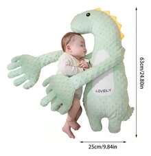 Cartoon Style Baby Sleep Aid Doll Hand Pillow With Remote Control For Newborn Sleep Comfort - Mint Green - View 5