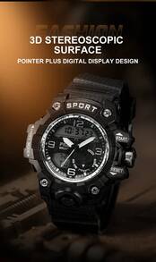 FILA Digital Sports Watch – Waterproof, Stopwatch, Backlight & Date Display | Premium NATO Strap, Durable & Comfortable | Unisex For Work, School & Outdoor Activities - one-size - View 4