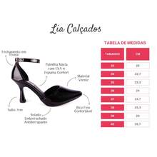 Madame Maravilha Pump 7cm Heel Varnish Low Heel Commercial Luxury Formal Gospel Evangelical - 所以 - 查看 4
