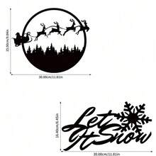 1 PC Christmas Snowflake Wall Decor – Exquisite Festive Design To Brighten Your Space! Perfect For Living Rooms, Bedrooms & Holiday Styling. Adds A Magical Christmas Vibe To Any Home Decor, Suitable For Modern Home Decor, Home Decoration, Room Decor, Bedroom Decor, Bathroom Decor, - Multicolor - View 8