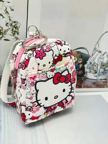 حقيبة عملة بطراز سانريو، حقيبة سلسلة مفاتيح، حافظة سماعات الرأس، حقيبة ظهر صغيرة