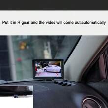 High-Definition 1080P Reversing Camera, Super Large 4.3-Inch High-Definition Screen, 1080P High-Definition Night Vision Camera, Ultra-Low Latency Reversing Camera System, Blind Spot Monitoring At The Rear Of The Vehicle