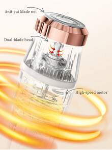 3-In-1 Women's Electric Shaver, Includes Razor And Trimmer, Gentle And Effective Underarm And Intimate Area Hair Removal, Rechargeable Battery, Suitable For Use In Car, Dates, And Vacations, Automatic Hair Removal Device For Shaving And Depilation - Multicolor - View 8