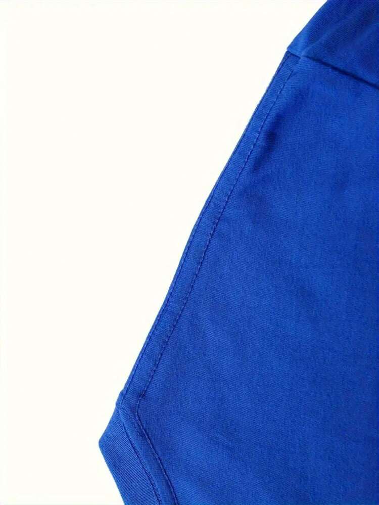 Men T-Shirts - Blue - View 5