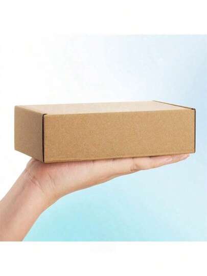 5.9x5.9x2 Inches Shipping Boxes , Brown Corrugated Cardboard Box, Literature Mailer Boxes For Small Business Packaging, Mailing, Shipping Can Be Used For Packaging Christmas Gifts