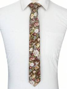 1 chiếc cà vạt nam, cà vạt in hoa cao cấp, thiết kế thời trang, phù hợp cho đám cưới, chú rể, phù rể, chụp ảnh cưới, công sở, sự kiện trang trọng, làm quà tặng, tiệc tối và nhiều dịp khác. - Nhiều màu - Xem 13