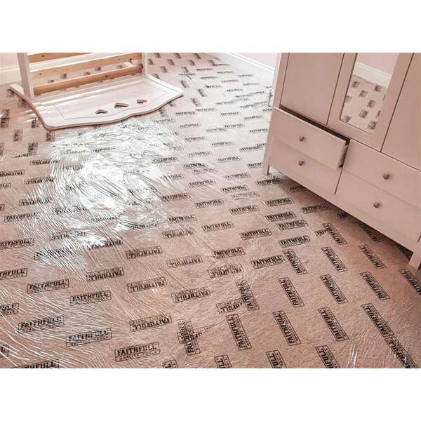 Faithfull Carpet Protector 600mm X 25m (Multi Colour) - (TK7947), Decorative Heat Resistent Countertop Protectors, Home And Kitchen Decor & Practical Gifts, Cozy Fall& Winter Styles