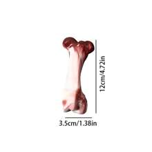 Juguetes de masticar indestructibles para perros masticadores agresivos - Huesos de TPR y nailon ultra resistentes, juguetes interactivos para razas medianas y grandes, perfectos para combatir el aburrimiento y el juego al aire libre