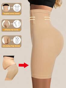 High Waist Tummy Control Panties Seamless Shaping Panties Waist Trainer Body Shaper Shorts Bottoms Slimming Sheath Woman Flat Belly Hip Butt Lifter Briefs Panty Women Underwear Shapewear