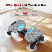 MERACH Waist Twister Ab Machine, 300 Lbs Capacity Core & Abs Workout Equipment For Slim Waist, Quiet Home Gym Exercise Machine For Women & Men