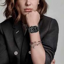 New Milanese Stainless Steel Ring-Shaped Magnetic Watch Strap Metal Magnetic Watch Strap Ultra1/2 Is Unisex And Suitable For 45/49/38/40/41/42/44mm. It Is Compatible With Apple Watch Series 1/2/3/4/5/6/7/8/Se. It Is Breathable, Lightweight, Non-Stuffy, Non-Irritating, And Non-Falling Off. The Entire Apple Watch Strapseries Can Be Used With S9 And S10 Sports And Home Waterproof Watch Straps ﻿ ﻿ ﻿