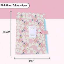 1 Stück 6/8 Fächer Blumenmuster Erweiterbare Datei Mappe, modischer Datei Organizer, Akkordeon-Stil Datei Mappe, geeignet für Schule, Büro und Zuhause, in verschiedenen Farben erhältlich, Dokumentenorganizer, Testpapierhalter, PP Datei Mappe, Schulanfang Essentiell, Dokumentenaufbewahrung / Datei Sortierung / Quittungsarchivierung / Ausweishalter, geeignet für Studenten, Lehrer, Büromitarbeiter, Haushalt, Schule, Büro