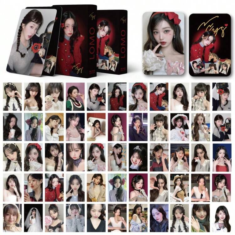 55pcs In Stock Mini Cards Jang 2025 New Photo Collection SEASON'S GREETINGS 2026 ATELIEP Fan Support LOMO Cards, Handmade Ins Postcards, Celebrity Merchandise Cards - Multicolor - View 5