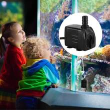 160 GPH Ultra Ouiet Fountain Pump. Small Submersible Pump (10W/600L/H) For Pond. Water Feature, Aquariums, Hydroponics, Indoor Or Outdoor Fountain - US A Type Plug(110-127V) - View 6