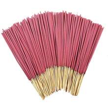 Ciqcai 8,66-calowe kadzidełka o zapachu brzoskwini, bambusowe kadzidełka o zapachu brzoskwini, odpowiednie do wystroju wnętrz, jogi, medytacji, przyjęć i świąt, czerwca, Dnia Matki, Dnia Ojca, 4 lipca