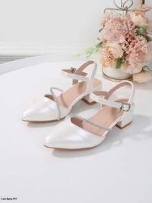 2025 New Arrival Casual Fashion Chunky Heel Sandals For Teenagers, Campus Students, Spring/Summer, All Season