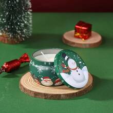 1 件波西米亚风格铁制蜡烛罐，带盖，2.2 盎司 DIY 蜡烛制作容器，情人节、情人节、复古糖果收纳盒，用于香料、茶、创意饼干、派对礼品、婚礼和节日收纳